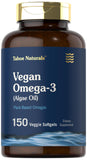 Carlyle Vegan Omega 3 Supplement | 150 Softgels | from Algae Oil | Non-GMO & Gluten Free | Tahoe Naturals
