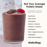 shakeology Whey Protein Powder, Gluten Free Superfood Protein Shake with Supergreens, Probiotics for Gut Health, Adaptogens, Vitamins, 17g Protein per Serving, Chocolate, 30 Servings