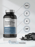 Glucosamine Chondroitin MSM | 3600 mg | 360 Caplets | Advanced Formula with Turmeric | Non-GMO, Gluten Free | by Horbaach