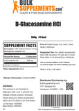 BULKSUPPLEMENTS.COM Glucosamine HCl Powder - Glucosamine 1000mg, Glucosamine Supplement, Glucosamine Powder - Joint Supplements, Gluten Free, 1000mg per Serving, 500g (1.1 lbs)