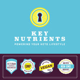 KEY NUTRIENTS Electrolytes Hydration Packets - Refreshing Lemonade 40 Pack - Travel Hydration Powder - No Sugar, No Calories, Gluten Free - Made in USA