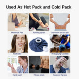 BICAREE Ice Packs for Injuries Reusable, Ice Cold Pack, Ice Bags Hot Water Bag for Hot & Cold Therapy & Pain Relief, 3 Sizes (6"/9"/11"), Ice Bag