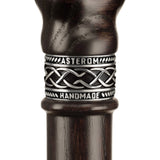 Asterom Cane - Handmade Viking Walking Cane - Canes for Men - Wooden, Unique, Cool, Walking Sticks for Men & Seniors (Thor in Walnut)