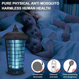 Lanpuly Bug Zapper, 4200V Electric Mosquito Zapper for Outdoor Indoor, 30W Waterproof Insect Killer Electronic Light Bulb Lamp for Home, Garden, Patio, Backyard, Plug in, 1 Acre, Safe and Effective