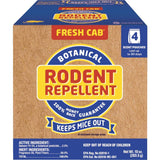 EarthKind EMW7208598 Fresh Cab Rodent, Rats and Mice Repellent With Blend Of Plant Fiber and Botanical Extracts For Use On The Farm, Industrial Settings, Garage or RV, 2.5 Ounce x 4 Scent Pouches
