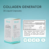 Biosil Collagen Generator - 30 Capsules, Pack of 2 - with Patented ch-OSA Complex - Generates & Protects Your Own Collagen - GMO Free - 60 Total Servings