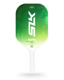 2023 SLK Evo Control XL Pickleball Paddle | G8 Power Carbon Fiber Pickleball Paddle Face with Spinflex Surface and Rev-Control Polymer Core | Designed in The USA | Green