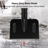 Ice Chopper for Driveway, Stainless Steel Ice Floor Scraper Long Handle Heavy Duty, Ice Snow Shovel Blower for Car, 30-60"