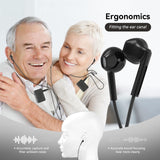 AmpliClear Hearing Aids for Seniors Severe Hearing Loss, 16-Channel Hearing Aids for Seniors Rechargeable with Noise Cancelling, 5 Volume Hearing Amplifier for Seniors Adults Hearing Assist Device