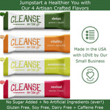 CLEANSE on the go - 3 Day Juice Cleanse - Just Add Water - 21 Powder Packets
