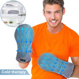 REVIX Heated Mitts for Arthritis and Hand Therapy, Microwavable Hand Warmer for Women and Men in Cases of Stiff Joints, Trigger Finger, Microwavable Therapy Mittens Unscented Hand Muff