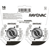 Rayovac Hearing Aid Batteries Size 10 for Advanced Hearing Aid Devices (16 Count) (Pack of 2)