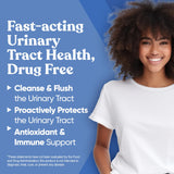 Urinary Harmony D-Mannose Supplement – Urinary Tract Health for Women – Potent Clinical-Strength Formula with D-Mannose and Hibiscus Cleanses and Flushes the Urinary System – 180 Fast-Acting Capsules