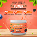 Electrolyte Powder - Refreshing Workout Recovery Electrolytes, Sugar Free, Gluten Free & Vegan, Pure Keto & Paleo Hydration Beverage, Immune Boosting Vitamins (198 Grams, Berry)