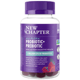 New Chapter Probiotic Gummies for Women and Men, All-Flora (1 Month Supply) – 55% Less Sugar+, Formulated for Holistic Gut Health Support with Probiotics + Prebiotic Fiber + 100% Vegan + Non-GMO