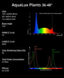 NICREW Full Spectrum Planted LED Aquarium Light, with Timer, for Freshwater Fish Tank, 36-48 Inch, 25 Watts