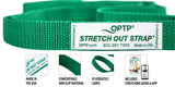 The Original Stretch Out Strap with Exercise Book - Made in the USA by OPTP - Top Choice of Physical Therapists, Athletic Trainers & Yoga