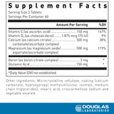 Douglas Laboratories Cal/Mag 1001 | 1:1 Dose Ratio Plus Other Nutrients to Support Healthy Bone Structure | 180 Tablets