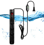 AIWEK Aquarium Heater 50W 100W 300W 500W Upgraded Fish Tank Heater with Leaving Water Automatically Stop Heating and Advanced Temperature Control System (500W)