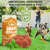 Pufado Snake Repellent for Yard Powerful, Keep Snake Away Repellent for Outdoors, Snake Repellent for Outdoors Pet Safe, Snake Repellant Outdoor and Home, Yard Snake Out Repellant Effectively-10 Pack