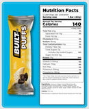 Built Puffs Bars, 12 Count Protein Bar - High Protein Energy Bars, Collagen, Gluten Free, Chocolate Covered, Low Carb, Low Calorie, Low Sugar, Delicious Protein, Healthy Snack (Banana Cream Pie)