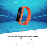 Amazfit Band 5 Activity Fitness Tracker for Women, Alexa Built-in, 15-Day Battery Life, Blood Oxygen, Heart Rate, Sleep & Stress Monitoring, 5 ATM Water Resistant, Health Smart Watch, Orange