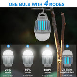 Wisely Bug Zapper Outdoor Electric, USB-C Rechargeable Mosquito Killer Lantern Lamp, Portable Insect Electronic Zapper Indoor Trap, with LED Light, 3-Pack (Multi Color)