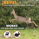 TSCTBA Deer Repellent Outdoor,Rabbit Repellent,Extra-Strength Mint Deer and Rabbit Repellent for Plants/Garden,Deer Deterrent for Trees,Deer Repellent for Yard Powerful,Deer Repellant for Lawn - 8P