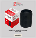 Zulu Supply Bed Bug Interceptors, Traps, Bedbug Monitor, Insect Detector for Bed Legs or Furniture (Black 12-Pack)
