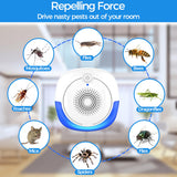 Ultrasonic Pest Repeller Indoor, 6 Pack Mouse Repellent, Mice Repellent Indoor, Rodent Repellent Ultrasonic Plug-in Insect Bug Bat Squirrel Rat for House Attic Garage Basement Apartment