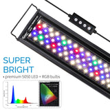 hygger Advanced LED Aquarium Light with Timer, 24/7 Lighting Cycle & DIY Mode, Full Spectrum Fish Tank Light for 12-17 in Planted Tank