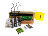 Cinch Gopher Trap Kit - Professional-Grade Gopher Traps That Work Best, Heavy Duty, Reusable Rodent Trapping System - Ideal for Lawns, Gardens, Ranches, and More - Outdoor Use, Large (3 Pack)