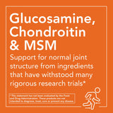 NOW Supplements, Glucosamine & Chondroitin, with Trace Mineral Concentrate and Alfalfa, 120 Veg Capsules