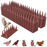 Mageloly 20 Packs Bird Spikes for Outside, Bird Deterrent Spikes for Pigeon Cats Woodpecker Squirrel to Keep Birds Away