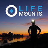 Life Mounts - Universal Mounted LED Light for Mobility Devices - Stay Safe and Light Your Way - Accessory for Walkers, Wheelchairs, and Canes - Hands-Free