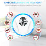 6 Packs Ultrasonic Pest Repeller, Lickoon Electronic Pest Repellent Plug in Indoor Pest Control for Insect, Roaches, Mice, Spider, Ant, Bug, Mosquito Repellent for House Garage Warehouse Office Hotel