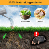 Pufado Mole Repellent, Gopher Repellent Outdoor, Vole Repellent, Mole Deterrent for Yard, Mole Repellant for Lawn, Mole Control, Keep Mole and Vole Out of Your Garden, Safe Around Pet & Plant-8 Packs
