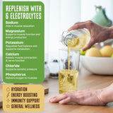 KEY NUTRIENTS Electrolytes Powder No Sugar - Tropical Pineapple Coconut Electrolyte Powder - Hydration Powder - No Calories, Gluten Free Keto Electrolytes Powder - 90 Servings - Made in USA