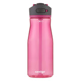 Contigo Ashland 2.0 Leak-Proof Water Bottle with Lid Lock and Angled Straw, Dishwasher Safe Water Bottle with Interchangeable Lid, 32oz Dragon Fruit