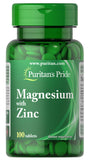 Puritan's Pride Magnesium with Zinc