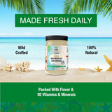 Raw Irish Sea Moss Gel [16 Oz] – Skillfully Crafted from Wildcrafted Seamoss Sourced from The Crystal-Clear Waters of Jamaica, Perfect for Keto, Vegan, and Non-GMO Diets