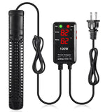 SZELAM Aquarium Heaters 100W Submersible Fish Tank Heater, Anti-Dry Burning and Anti-Overheating, Explosion-Proof Fast Heating Fish Heater for Freshwater and Saltwater Aquarium Tank Heater