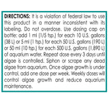 API MARINE ALGAEFIX Algae Control 16-Ounce Bottle (387D)