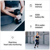 Polar H10 Heart Rate Monitor Chest Strap - ANT + Bluetooth, Waterproof HR Sensor for Men and Women (NEW),Black