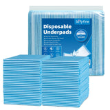 SOFYFINE Incontinence Bed Pads Disposable Adult 22"x23" (100 Pcs), Absorbent Nursing Underpads Women Postpartum Chucks Waterproof Pee Pad for Elderly Baby and Puppy