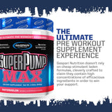 Gaspari Nutrition SuperPump MAX , The Ultimate Pre Workout Powder, Sustained Energy Preworkout, Nitric Oxide Booster, Muscle Growth, Recovery & Replenishes Electrolytes (40 Serving, Pink Lemonade)