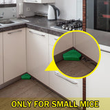 Qualirey 24 Pcs Mice Station with Keys Mouse Bait Stations Waterproof Mice Stations Outdoor Mice Traps Bait Boxes for Mice Indoor Outdoor, Bait Not Included, Suitable for Small Mice (Green)