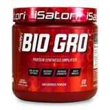 iSatori BIO-GRO Protein Synthesis Amplifier, for Muscle Recovery & Growth, Enhanced Stimulant Free Pre Workout & Colostrum Supplement with Bio-Active Peptides- Unflavored (60 Servings)