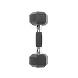 CAP Barbell Coated Dumbbell Weights with Padded Grip, 8-Pound, Black