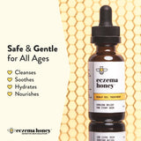 ECZEMA HONEY Soothing Scalp Oil - Natural Honey Hair Oil & Scalp Care - Daily Itchy Scalp Relief Serum - Dry Scalp Treatment Helps With Psoriasis, Seborrheic Dermatitis, Dandruff & More (1 Oz)